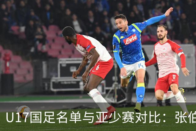 U17国足名单与亚少赛对比：张伯霖、谢晋、汪修昊无缘 梁仕宇回归